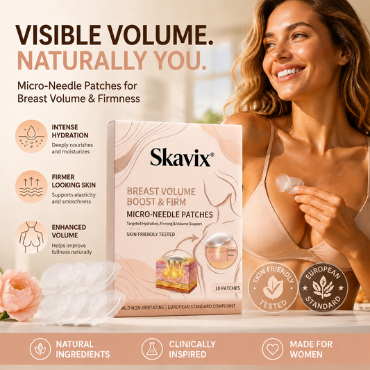 Skavix® 👩‍⚕️Targeted Bust Firming & Nourishing Advanced Nano-Microneedle Patches 💃