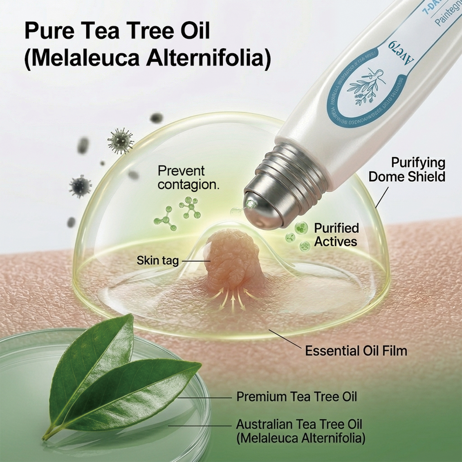 Pure Tea Tree Oil mechanism illustration
