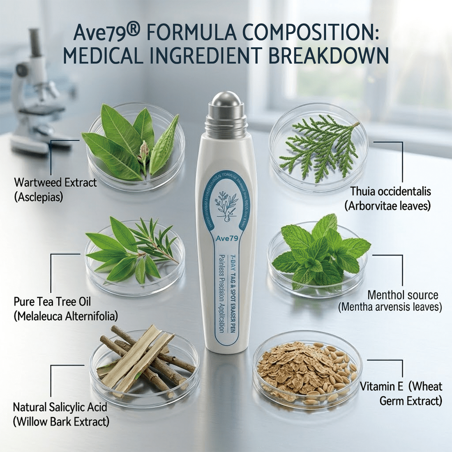 Ave79 formula composition and botanical ingredients