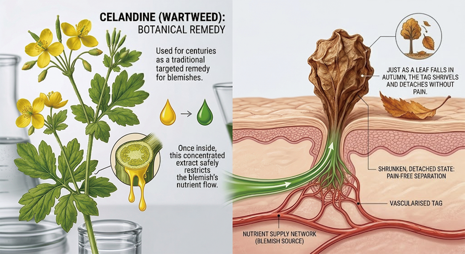Wartweed Extract mechanism illustration